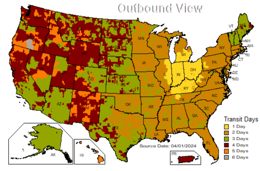 ups ground shipping rates